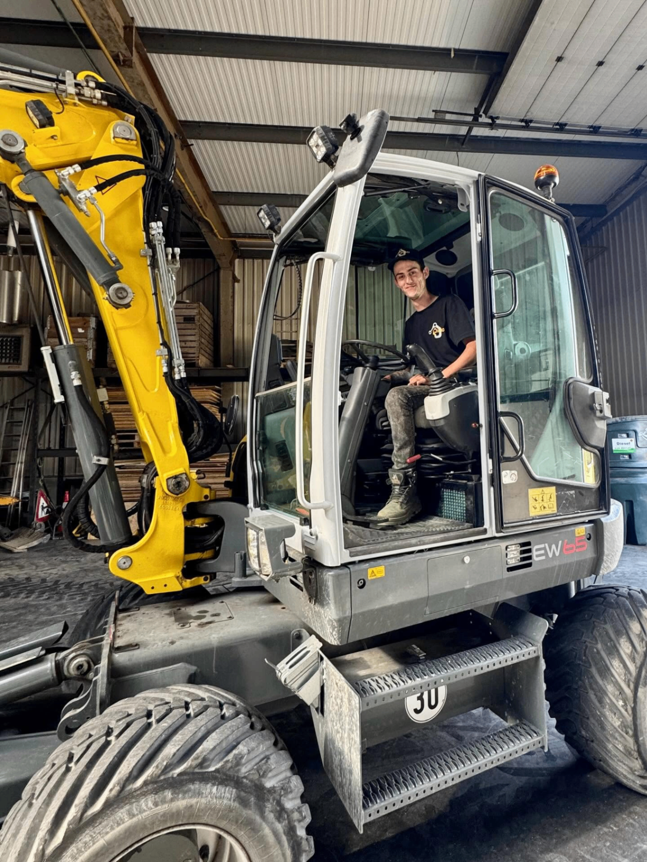 Machineverhuur met machinist